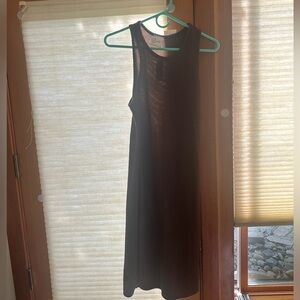 Olivia Rae Black Sheath Maxi Dress
